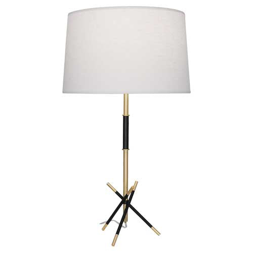 Robert Abbey Thatcher Brass Table Lamp