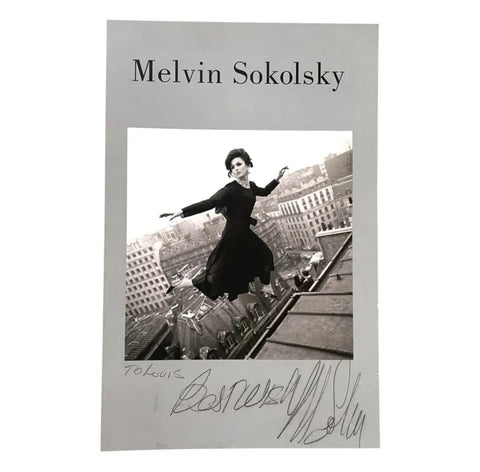 Melvin Sokolsky Signed Exhibition Card - Matthew Izzo Home
