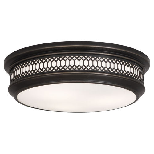 Williamsburg Tucker Bronze Flushmount