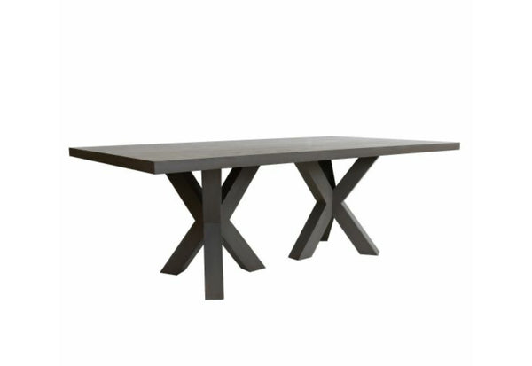 Haines 86" Smoke Grey Dining Table