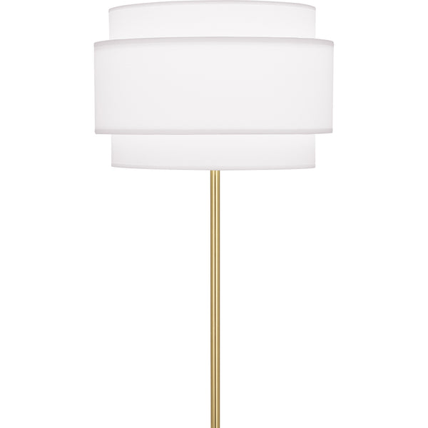 Robert Abbey Decker White Floor Lamp