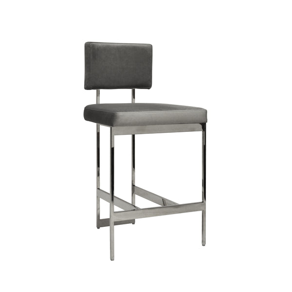 Baylor Modern Counter Stool - Bronze or Nickel