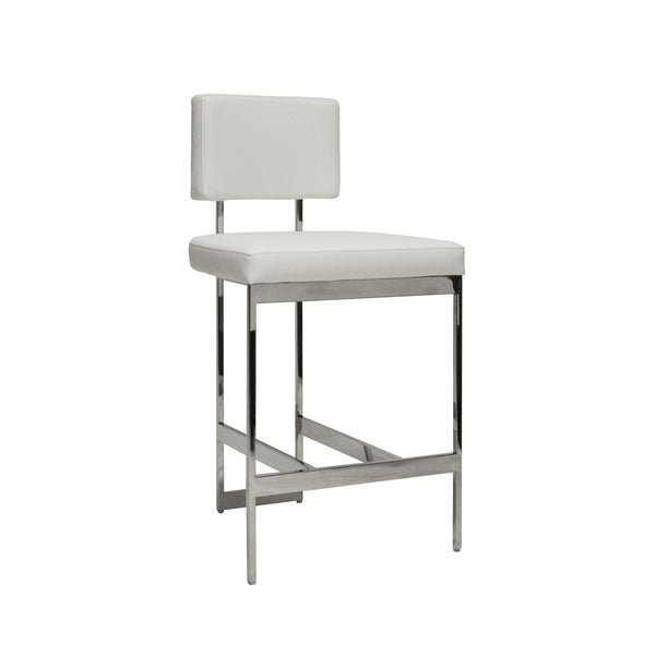 Baylor Modern Counter Stool - Bronze or Nickel
