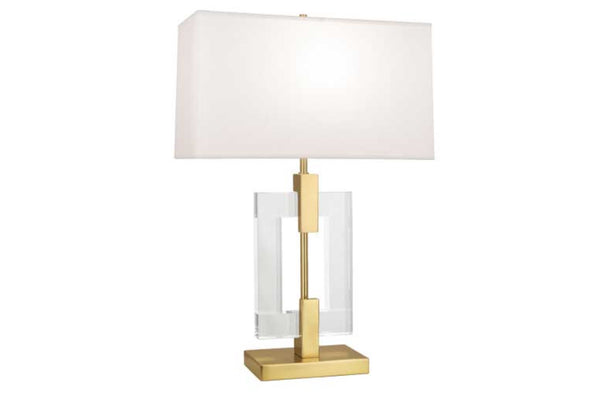 Robert Abbey Lincoln Brass Table Lamp
