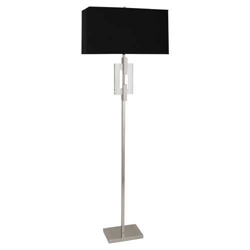 Robert Abbey Lincoln Nickel Floor Lamp