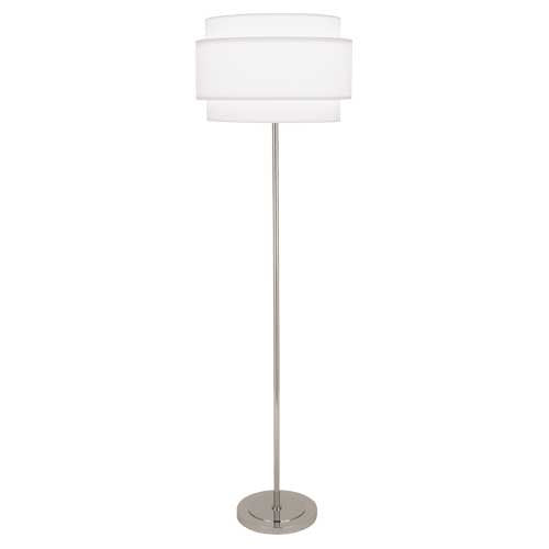 Robert Abbey Decker White Floor Lamp