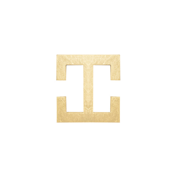 Candace Geometric Hardware - Gold Leaf or Nickel