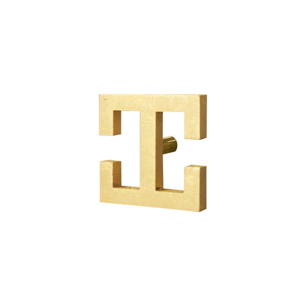 Candace Geometric Hardware - Gold Leaf or Nickel