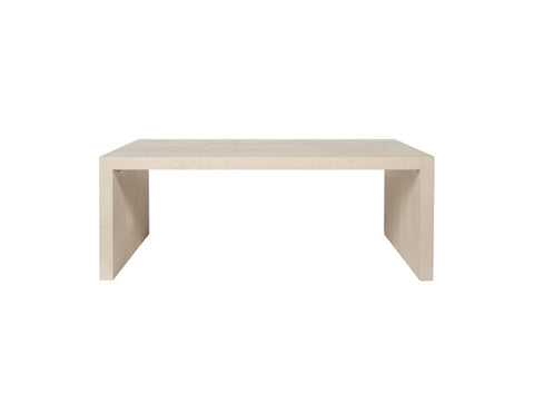Worlds Away Kenneth Rectangular Oak Coffee Table - Matthew Izzo Home