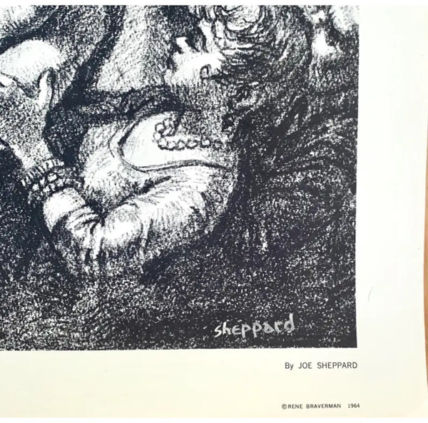 Joseph Sheppard Vintage Boxing Print, Limited Edition