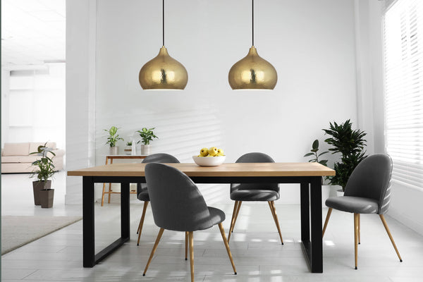 Robert Abbey Dal Modern Brass Pendant