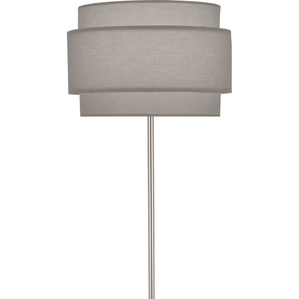 Robert Abbey Decker Smoke Gray Floor Lamp