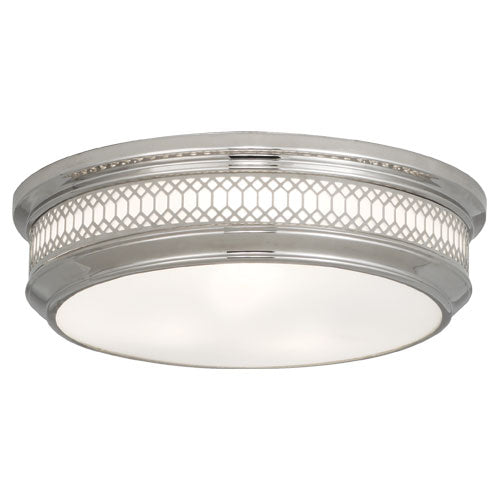 Williamsburg Tucker Nickel Flushmount
