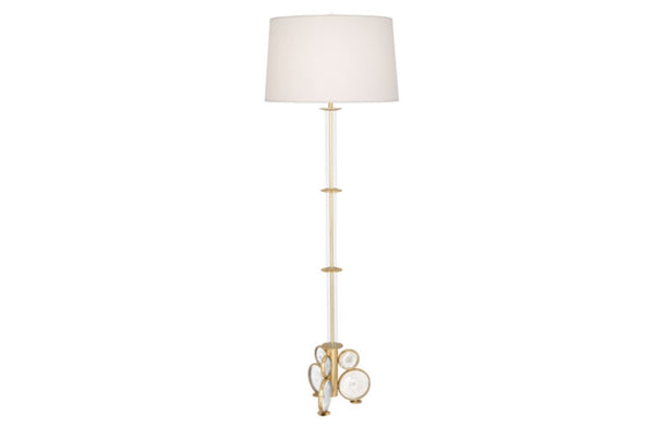 Robert Abbey Atticus Modern Brass Floor Lamp