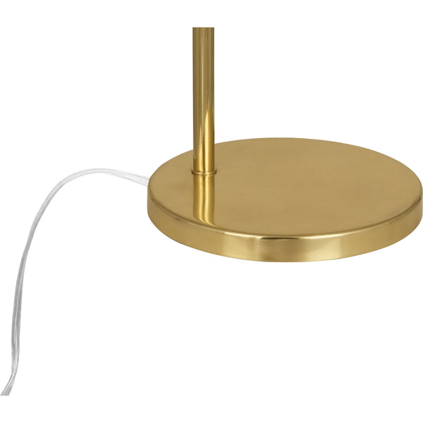 Robert Abbey Horizon Clear Glass Table Lamp