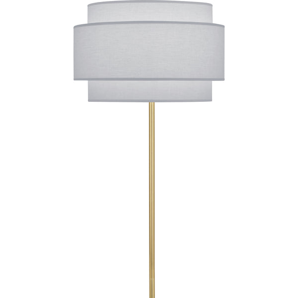 Robert Abbey Decker Pearl Gray Floor Lamp