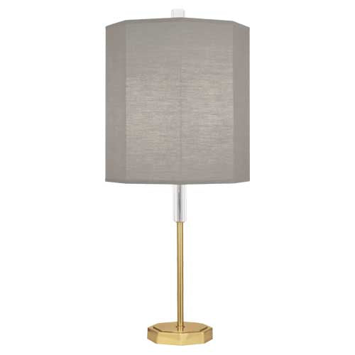 Robert Abbey Kate Smoke Gray Table Lamp