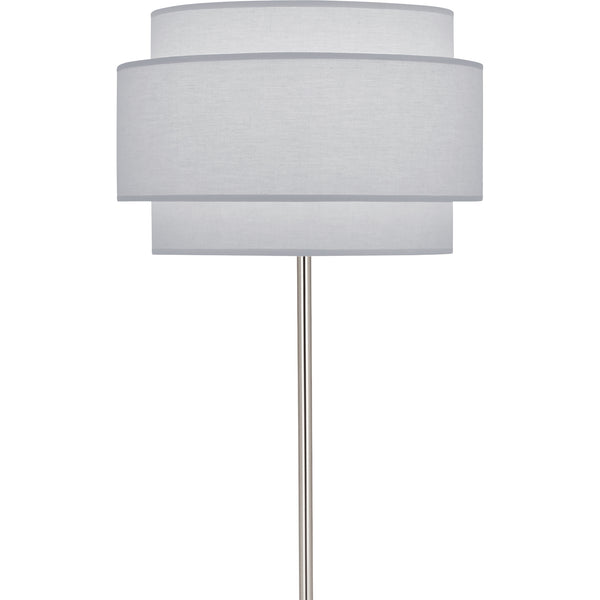 Robert Abbey Decker Pearl Gray Floor Lamp