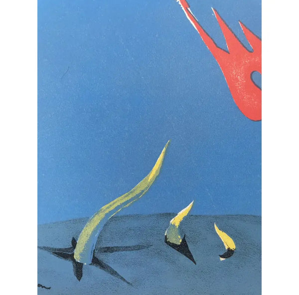 "The Moon" (La Lune) - 1938 Lithograph by André Masson