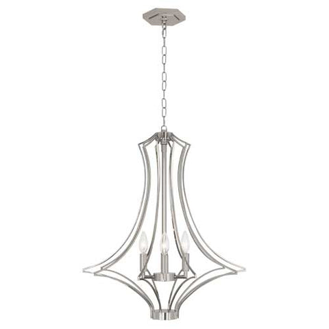 Robert Abbey Grace Nickel Chandelier - Matthew Izzo Home