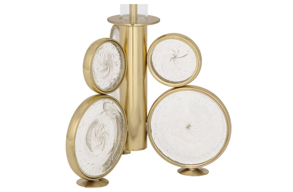 Robert Abbey Atticus Modern Brass Floor Lamp