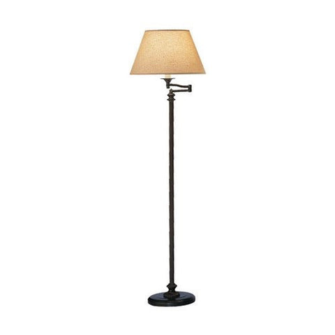 Robert Abbey Swing Arm Bronze Floor Lamp - Matthew Izzo Home