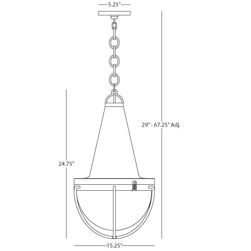 Robert Abbey Axel Pendant