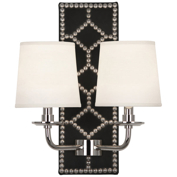 Robert Abbey Williamsburg Lightfoot Double Sconce