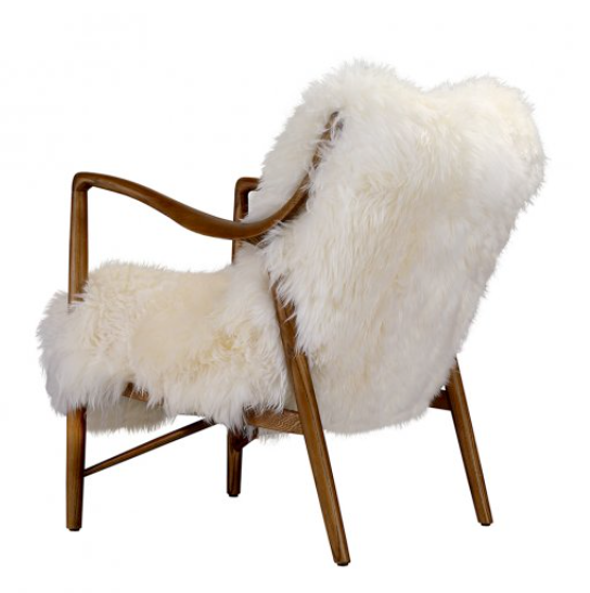 Elsa Sheepskin Chair - Matthew Izzo Collection