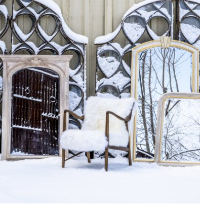 Elsa Sheepskin Chair - Matthew Izzo Collection