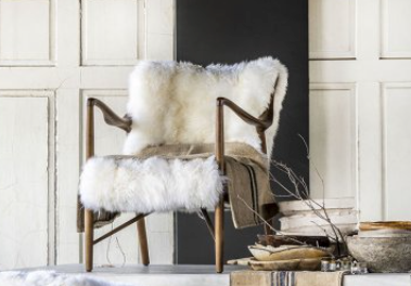 Elsa Sheepskin Chair - Matthew Izzo Collection