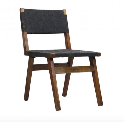 Metro Canvas Side Chair - Matthew Izzo Collection - Matthew Izzo Home