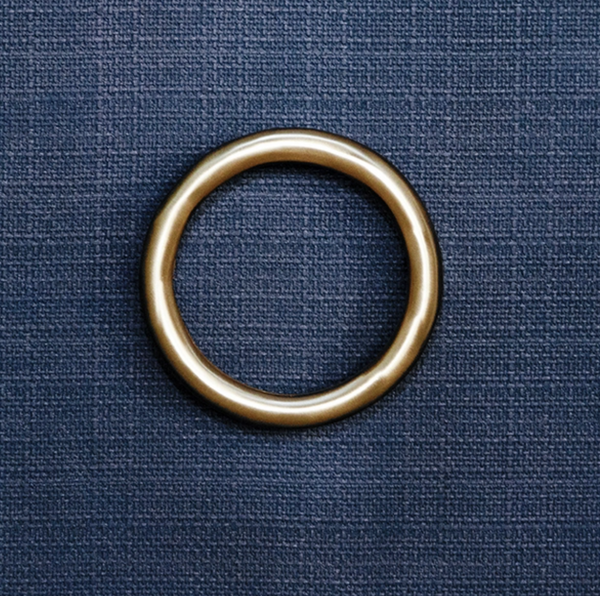 Rue Four Door Buffet - Navy Linen w/Antique Brass Hardware