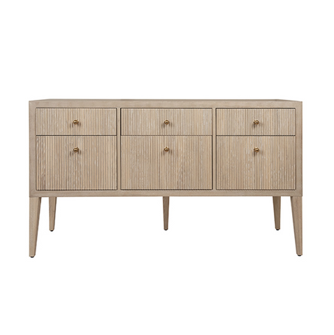 Worlds Away Palmer Buffet Cerused Oak - Matthew Izzo Home