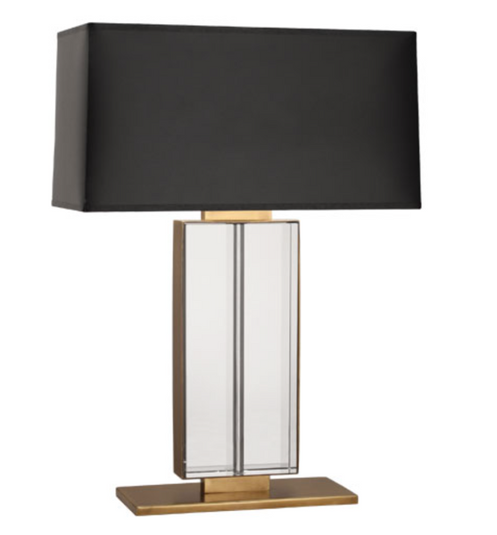 Robert Abbey Sloan Table Lamp Black Parchment Shade
