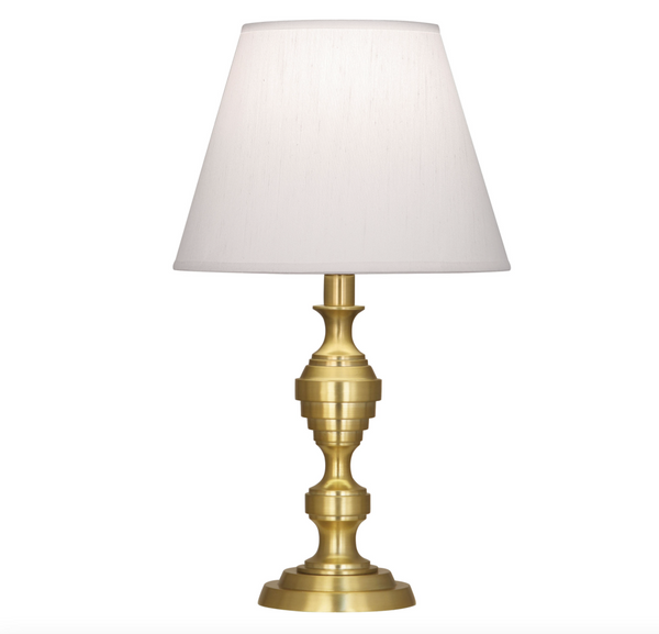 Robert Abbey Arthur Table Lamp Gold - Ivory Shade