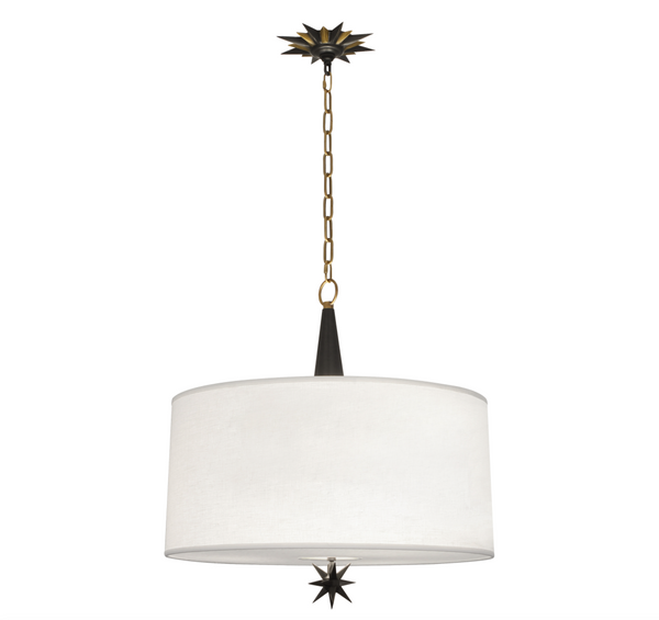 Robert Abbey Cosmos Pendant Deep Patina Bronze w/Warm Brass Accents