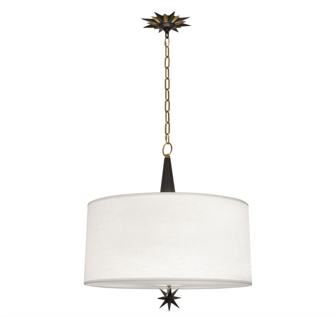 Robert Abbey Cosmos Pendant Deep Patina Bronze w/Warm Brass Accents - Matthew Izzo Home