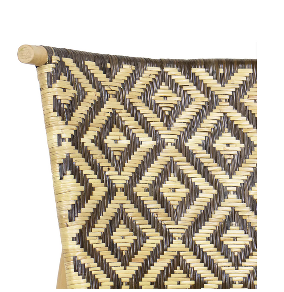 Fullerton Bamboo & Rattan Armless Dining Chair - Matthew Izzo Collection