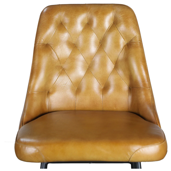 Verona Vintage Leather Counter Stool, Set of 2 - Matthew Izzo Collection
