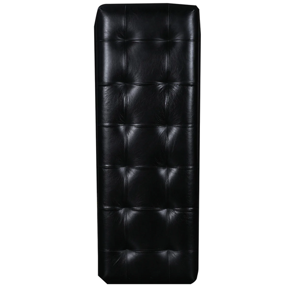 Turin Rectangle Leather Ottoman - Matthew Izzo Collection