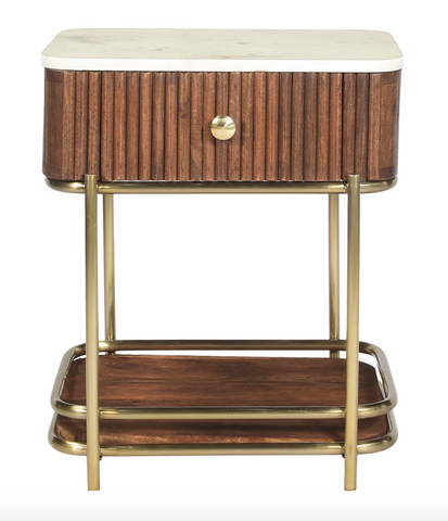 Metz Retro Nightstand - Matthew Izzo Collection - Matthew Izzo Home