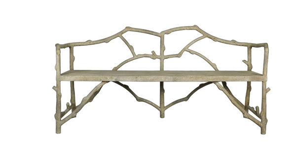 Faux Bois Bench - Matthew Izzo Collection