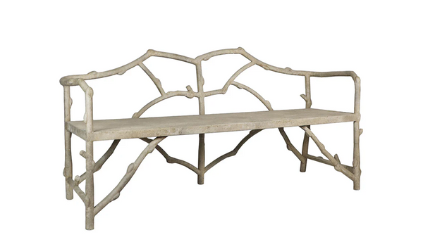 Faux Bois Bench - Matthew Izzo Collection