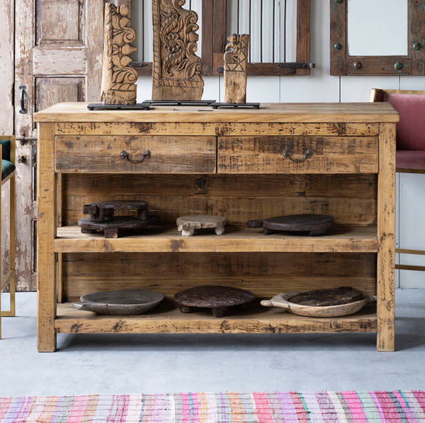 Rustic Timbers Frame Island/Buffet - Matthew Izzo Collection