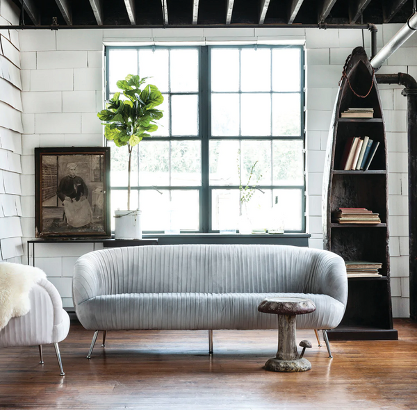 Lille Velvet Sofa - Matthew Izzo Collection