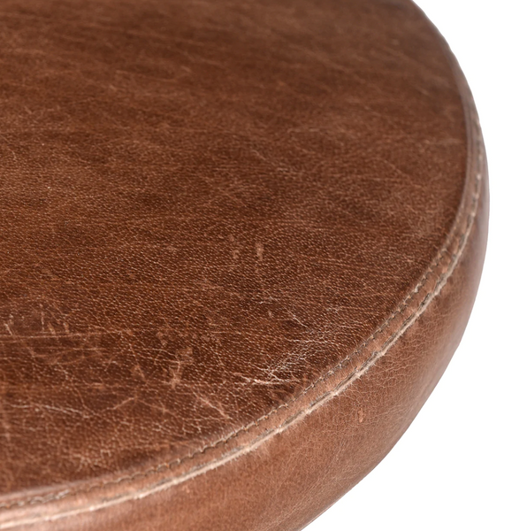 Ersa Leather Counter Stool - Matthew Izzo Collection
