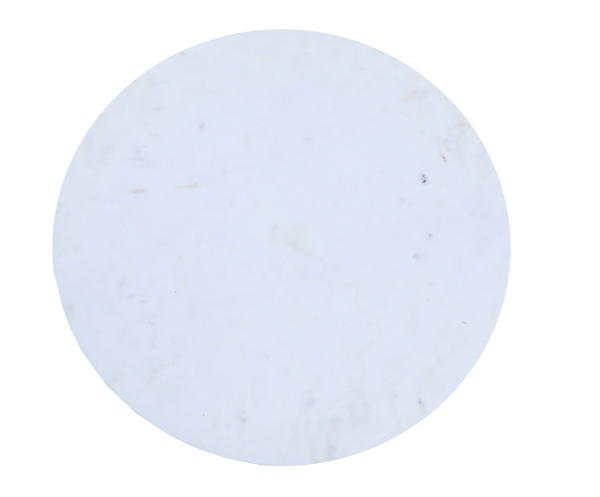 Genoa Low Marble Side Table - Matthew Izzo Collection