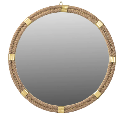 Porto Round Wall Mirror - Matthew Izzo Collection - Matthew Izzo Home