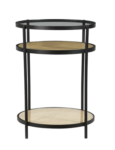 Mia Three Tier Side Table - Matthew Izzo Collection - Matthew Izzo Home